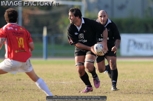 2009-10-25 Amatori-Piacenza 136 Julio Alcacer Mackinlay